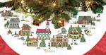 Our Town Treeskirt - Cross Stitch Pattern