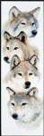 The Pack - Cross Stitch Pattern