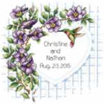 Garden Trellis Wedding - Cross Stitch Pattern