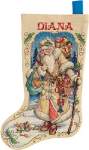 Father Winter Stocking - Cross Stitch Pattern