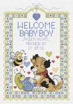 Welcome Baby Boy - Cross Stitch Pattern