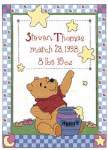 Wishing Star Birth Announcement - Cross Stitch 
