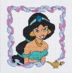 Jasmine Portrait - Cross Stitch Pattern