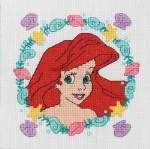 Ariel Portrait - Cross Stitch 