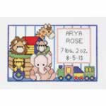 Noahs Ark Birth Sampler - Cross Stitch Pattern