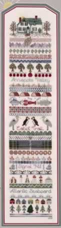 Atlantic Seaboard Sampler - Cross Stitch Pattern