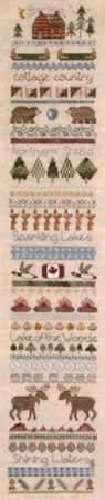 Northern Shield Sampler - Cross Stitch Pattern