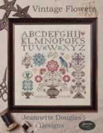 Vintage Flowers - Cross Stitch Pattern