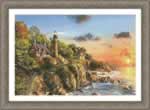 Sunset at Craggy Point - Cross Stitch Pattern