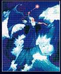 Water Wizard - Cross Stitch Pattern