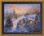Christmas Cottage - Cross Stitch 