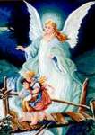 Guardian Angel - Cross Stitch