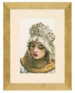 Russian Woman - Cross Stitch Pattern
