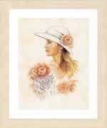 Romantic Lady - Cross Stitch Pattern
