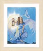 Angel in the Night - Cross Stitch Pattern