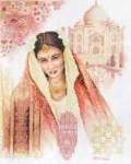 Indian Bride - Cross Stitch Pattern