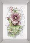Bristly Hollyhock - Cross Stitch