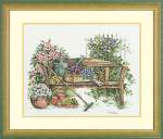 Garden Bench - Cross Stitch Pattern