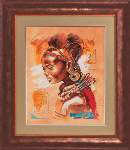 African Woman - Cross Stitch Pattern