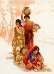 Indian Woman - Cross Stitch