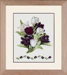 Black Tulips - Cross Stitch Pattern
