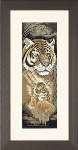 Maternal Instincts (Tiger and Child) - Cross Stitch 