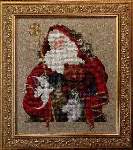 Santa of the Forest - Cross Stitch