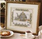 Tea Scene - Cross Stitch Pattern