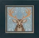 Winter Stag - Cross Stitch Bead Kits