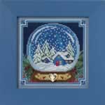 Snow Globe - Cross Stitch Bead Kits