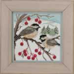 Chickadees - Cross Stitch Bead Kits