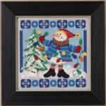 Mr Jack Frost - Cross Stitch Bead Kits