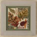 Fall Leaves - Cross Stitch Bead Kits