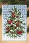 Cardinal Tree - Cross Stitch Bead Kits