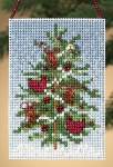 Cardinal Tree - Cross Stitch 