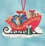 Traditional Sleigh - Cross Stitch 