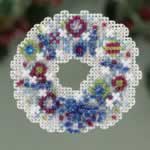 Crystal Wreath - Cross Stitch Bead Kits