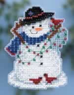 Snow Fun - Cross Stitch 