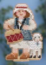 Drummer Boy - Cross Stitch 