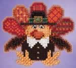 Turkey Tom - Cross Stitch Bead Kits