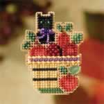 Apple Basket - Cross Stitch Bead Kits