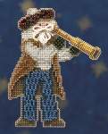 First Mate Santa - Cross Stitch 