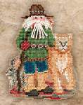 Canyon Santa - Cross Stitch 