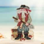 Barbados Santa - Cross Stitch 