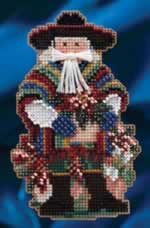 Feliz Navidad Santa - Cross Stitch Bead Kits