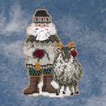 Greenland Santa - Cross Stitch 