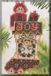 Joyful Stocking - Cross Stitch Bead Kits