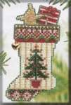 Evergreen Stocking - Cross Stitch Bead Kits