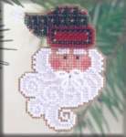 Joyful Santa - Cross Stitch 