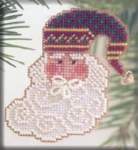 Charming Santa - Cross Stitch 